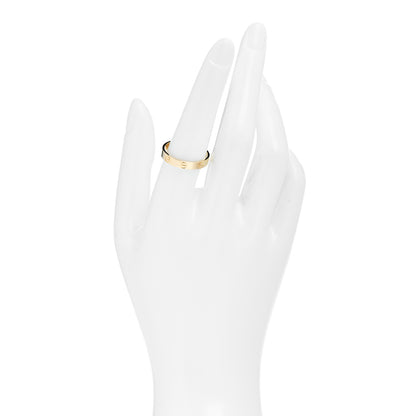 Cartier 18K Yellow Gold 3.5mm LOVE Wedding Band Ring 57 8 2 of 4