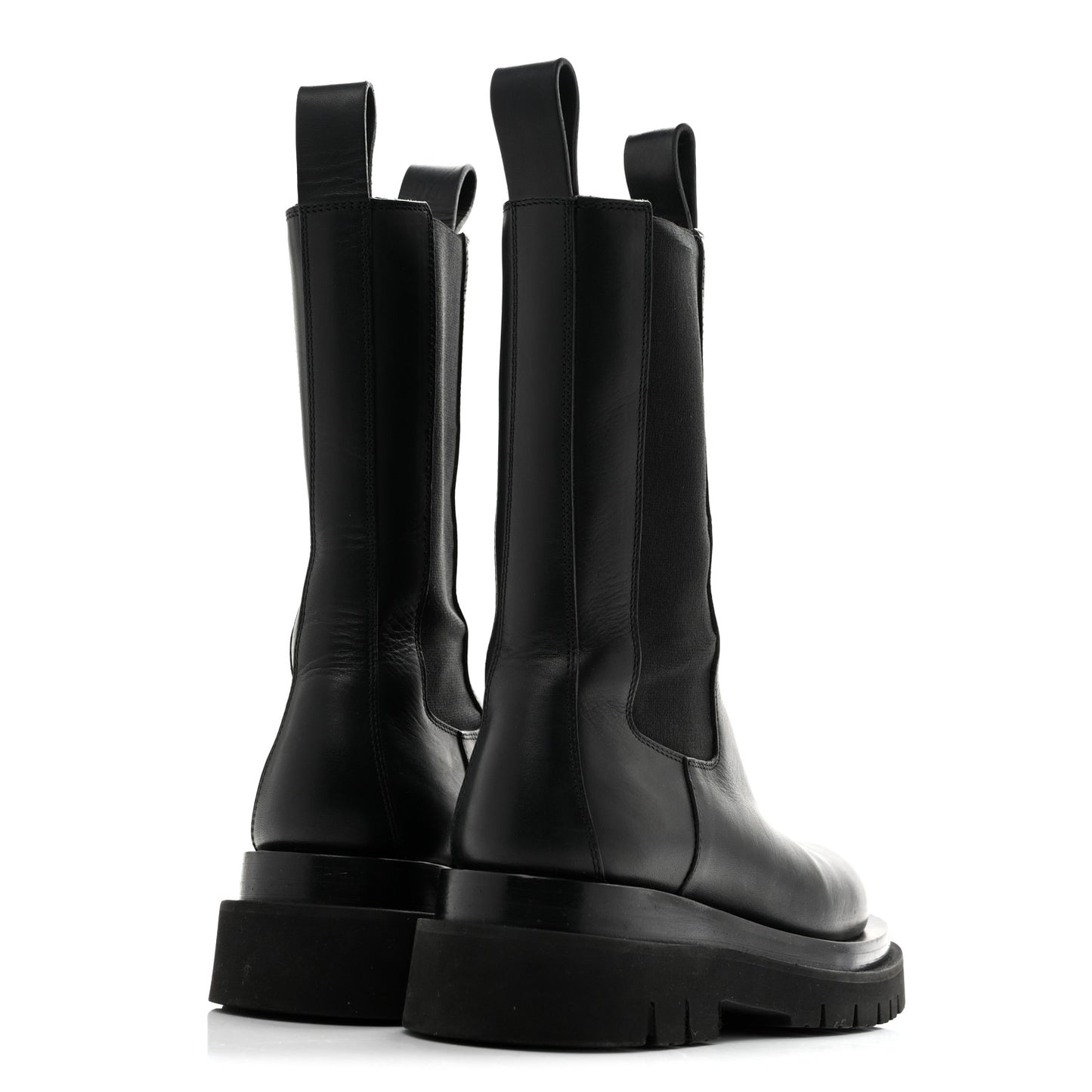 Calfskin The Lug Chelsea 55mm Boots 37.5 Black