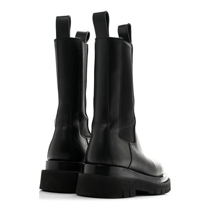 Bottega Veneta Calfskin The Lug Chelsea 55mm Boots 37.5 Black 5 of 11