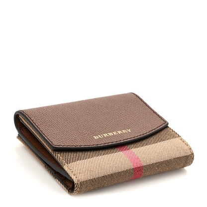 Burberry House Check Luna French Wallet Brown 4 of 7