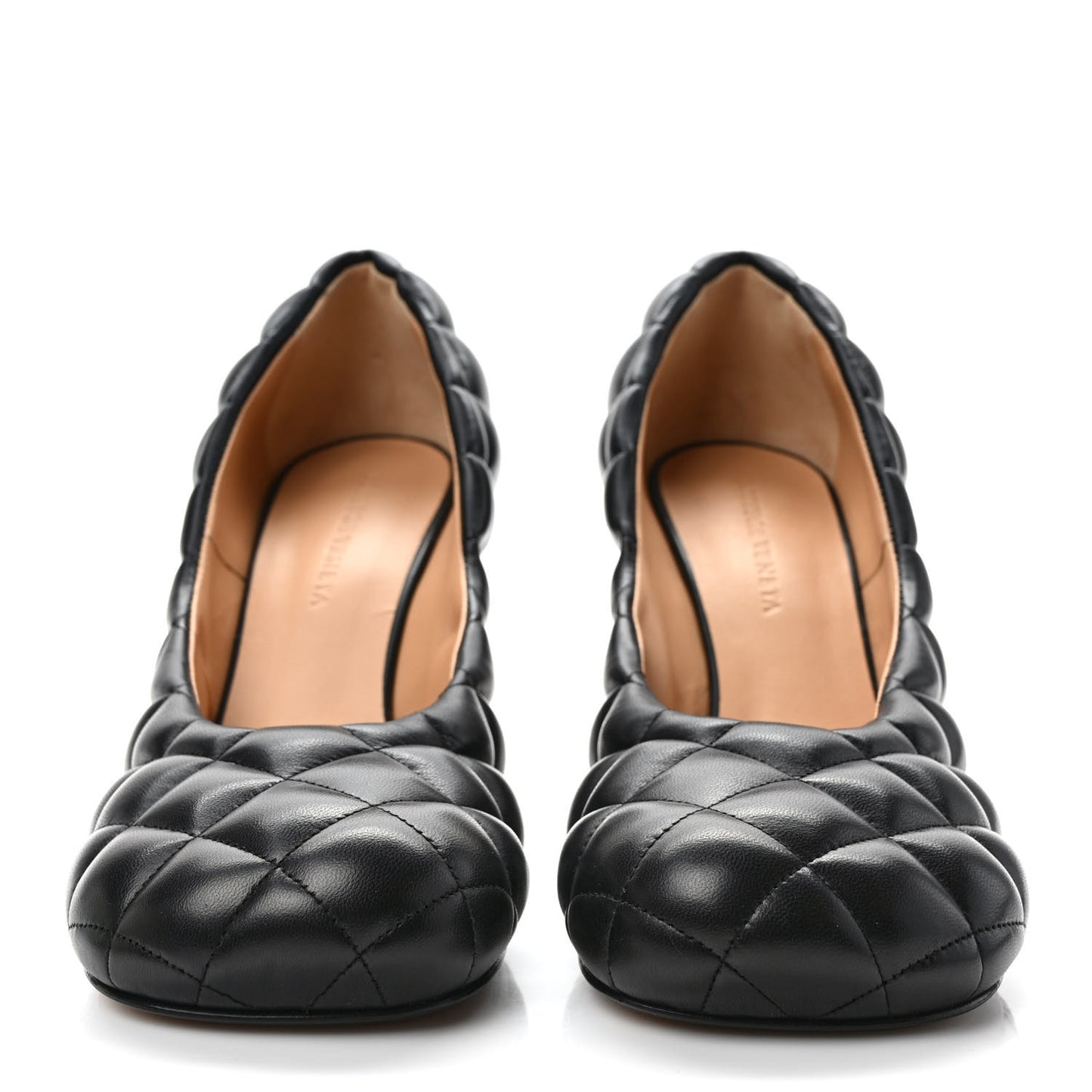 Nappa Matelasse Padded Dream Pumps 40 Black