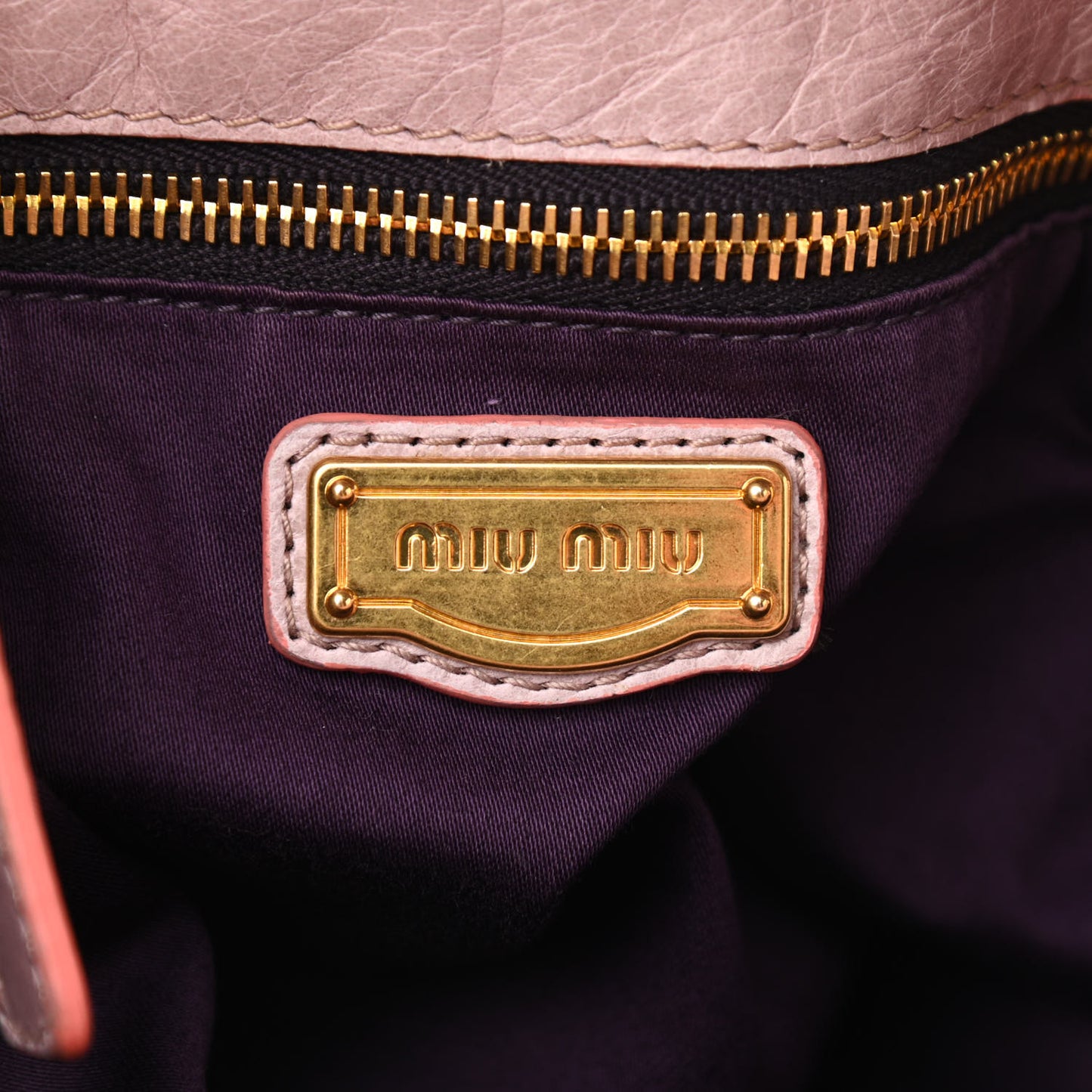 Vitello Lux Large Bow Bag Mughetto