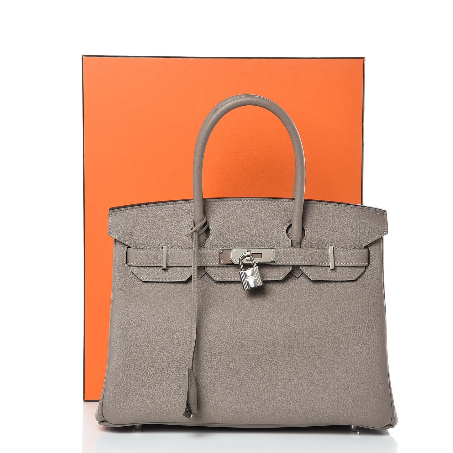 Togo Birkin 30 Gris Asphalte