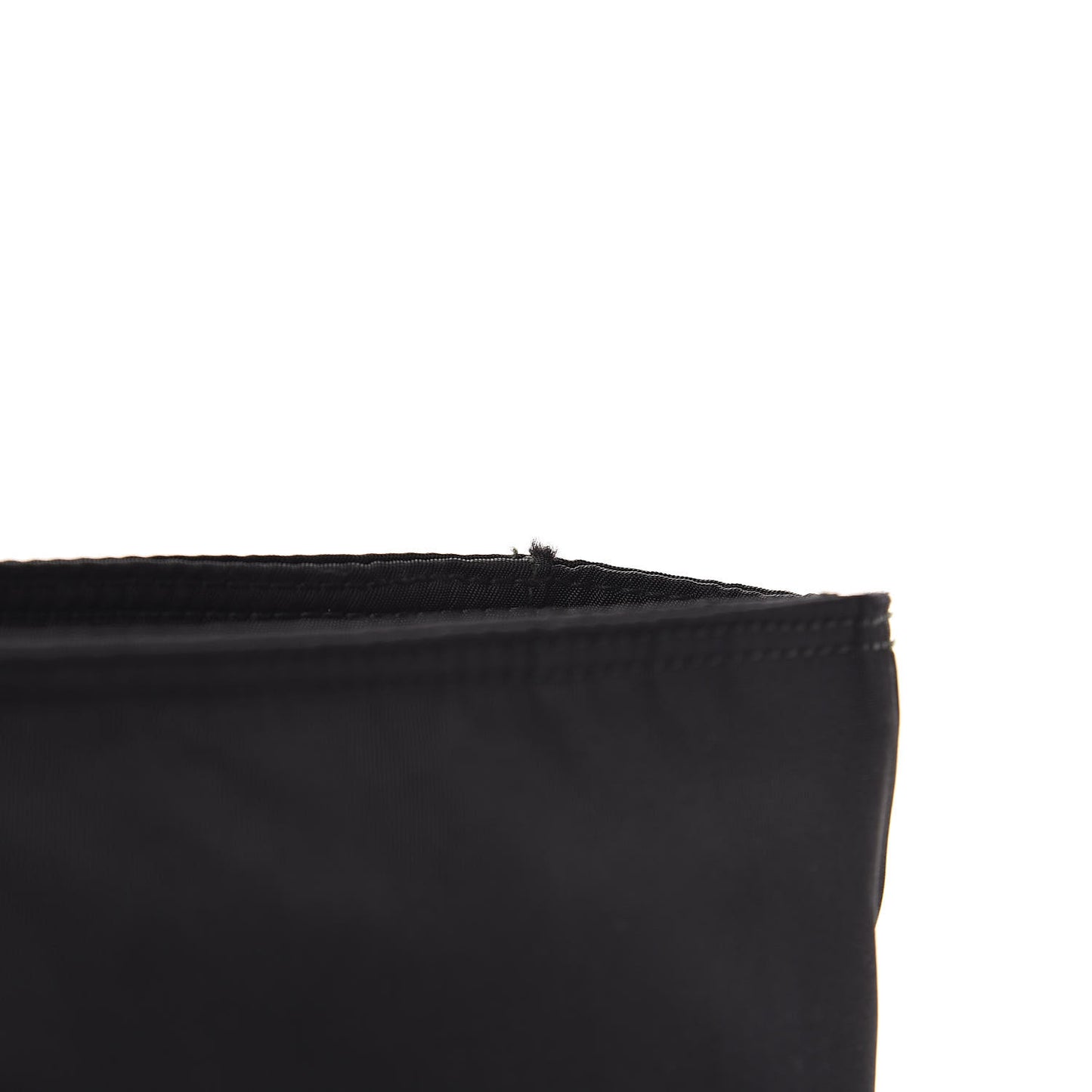 Saffiano Tessuto Nylon Shopping Tote Black