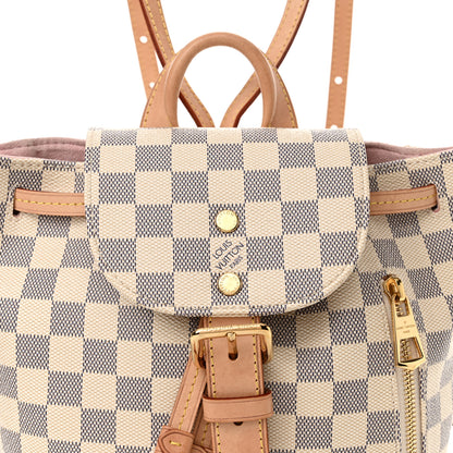 Louis Vuitton Damier Azur Sperone BB Backpack 6 of 12