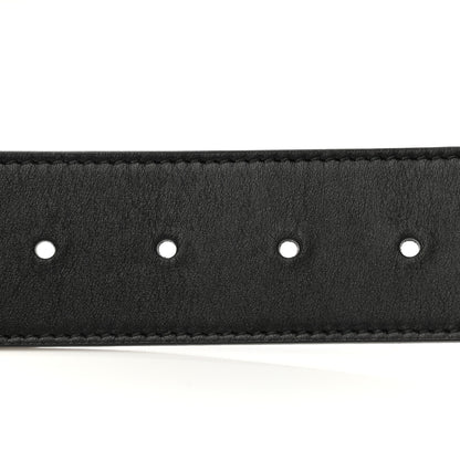 Gucci Calfskin Double G 40mm Belt 80 32 Black 3 of 10