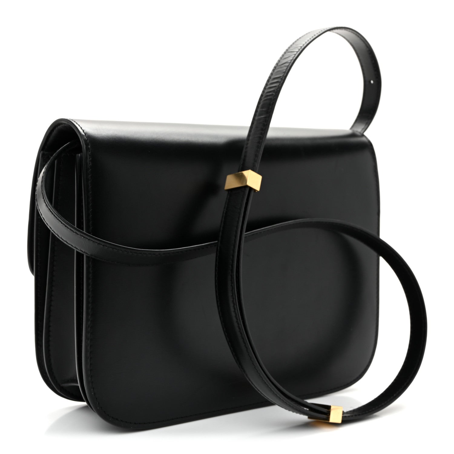 Celine Box Calfskin Medium Classic Box Flap Bag Black 3 of 10