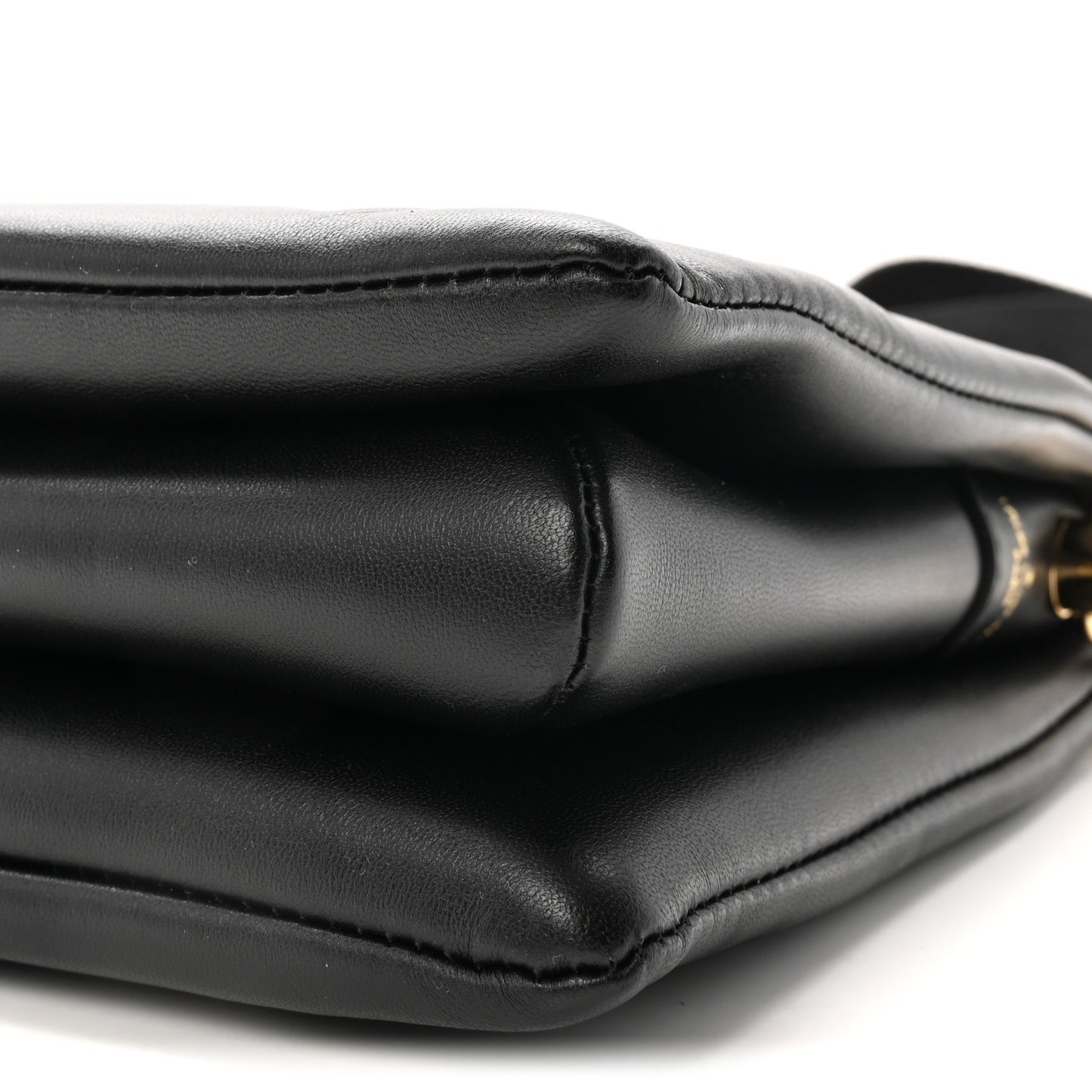 Lambskin Embossed Monogram Coussin PM Black