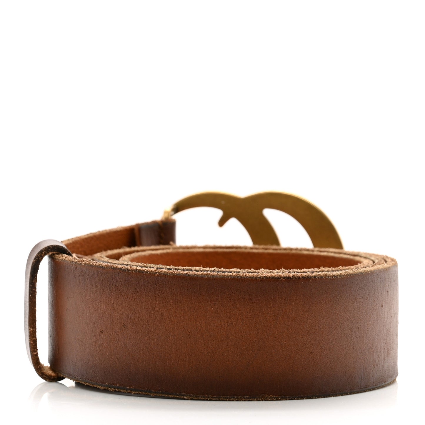 Faded Calfskin Double G 40mm Belt 90/36 Cuir