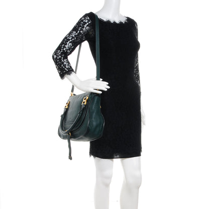 Chloe Calfskin Medium Marcie Satchel Epicea 2 of 9
