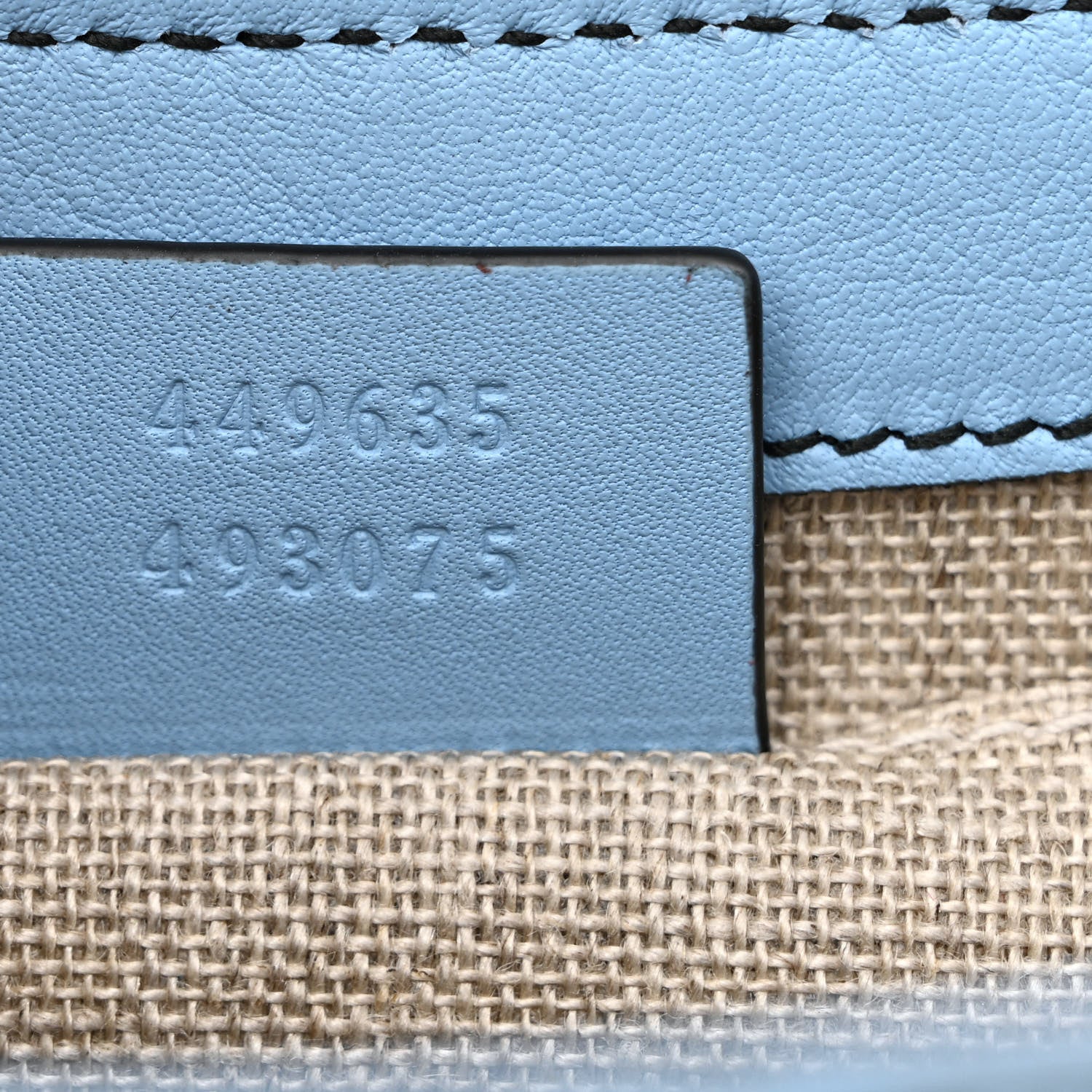 Gucci Microguccissima Medium Emily Chain Shoulder Bag Mineral Blue 7 of 10
