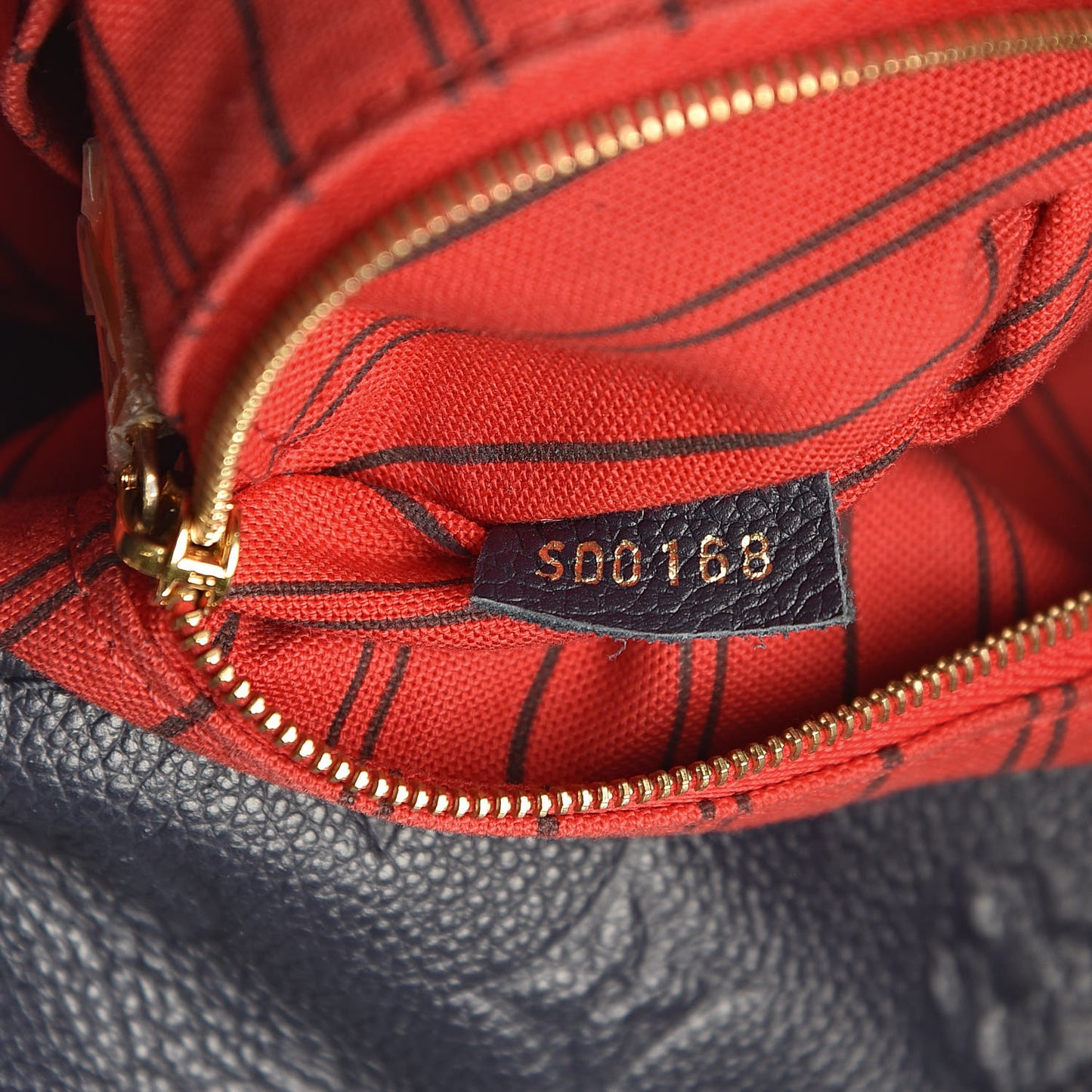 Empreinte Artsy MM Marine Rouge