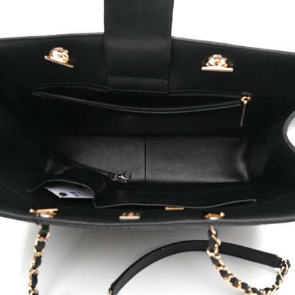 Chanel Caviar Quilted Large Shopping Tote Black 5 of 10