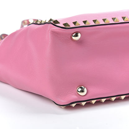 Valentino Garavani Vitello Small Rockstud Tote Ninphea 8 of 16