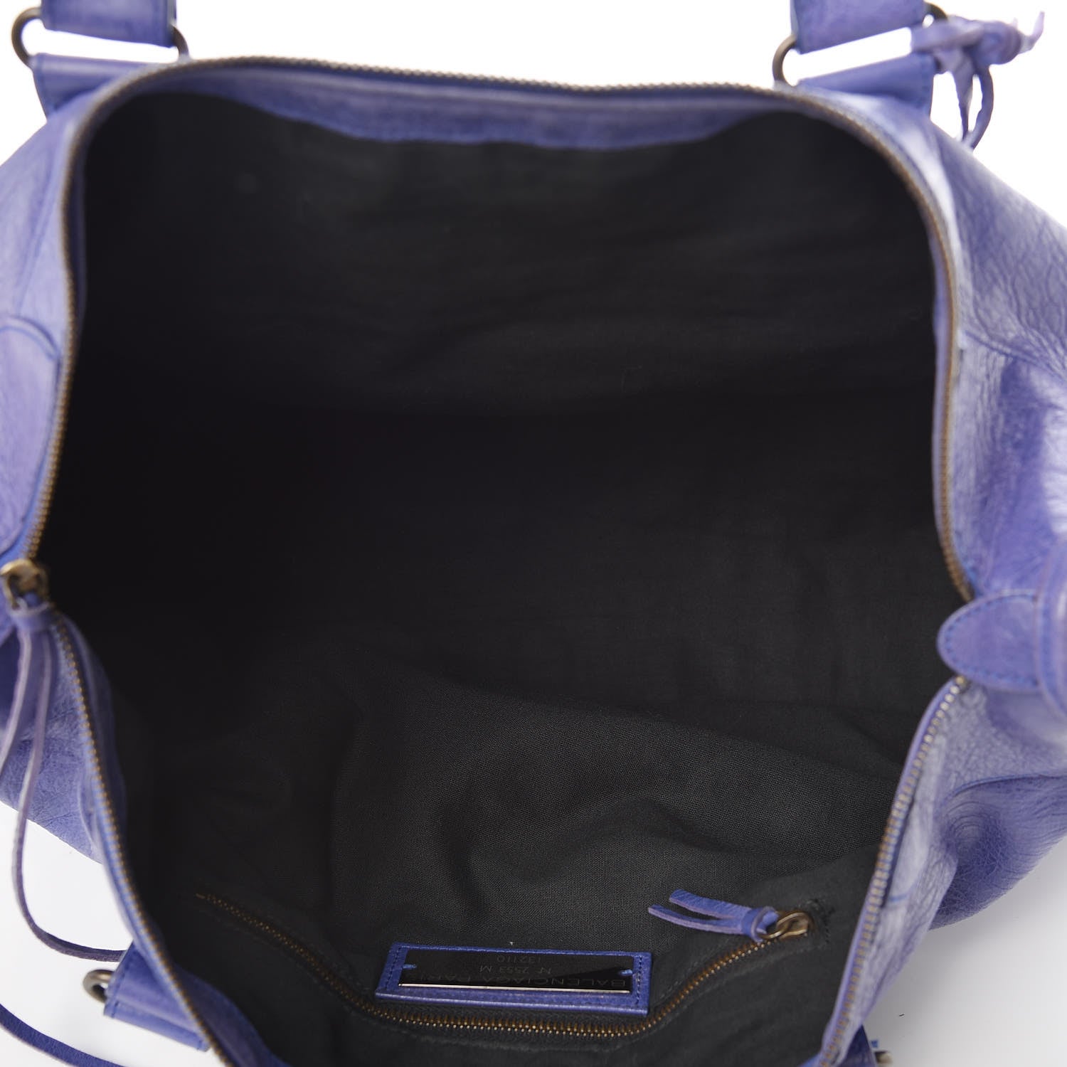 Balenciaga Agneau Classic Hardware Work Bleu Lavande 5 of 14