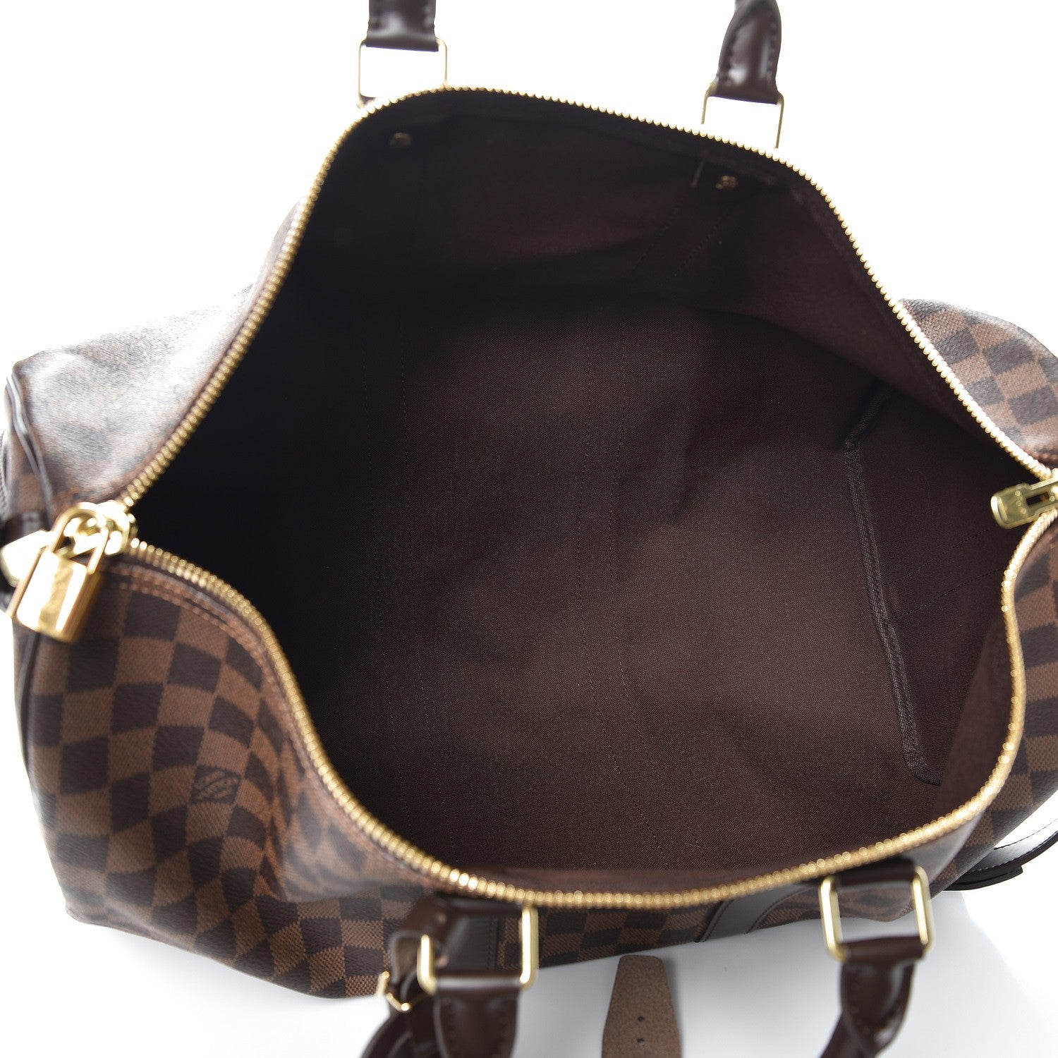 Louis Vuitton Damier Ebene Keepall Bandouliere 45 6 of 9