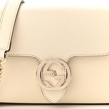 Gucci Dollar Calfskin Interlocking G Crossbody Bag Mystic White 10 of 10