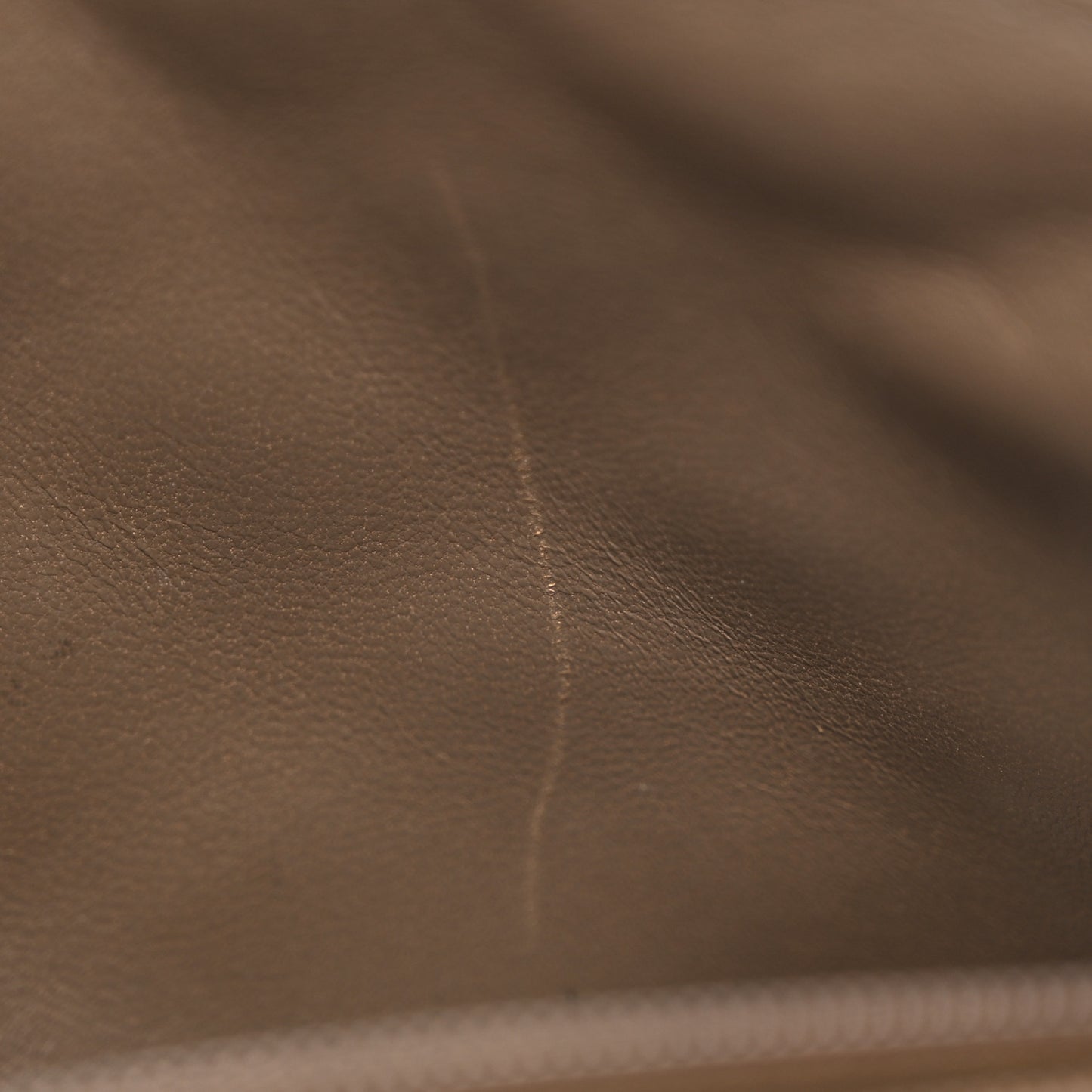 Lambskin Quilted Medium Single Flap Beige