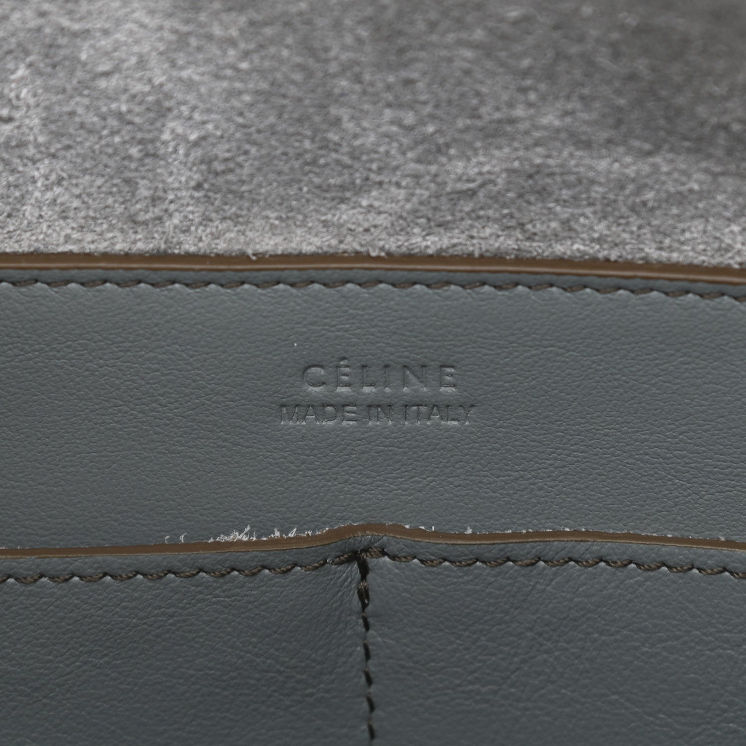 Celine Lambskin Small Soft Cube Satchel Storm 6 of 9