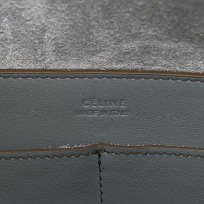 Celine Lambskin Small Soft Cube Satchel Storm 6 of 9