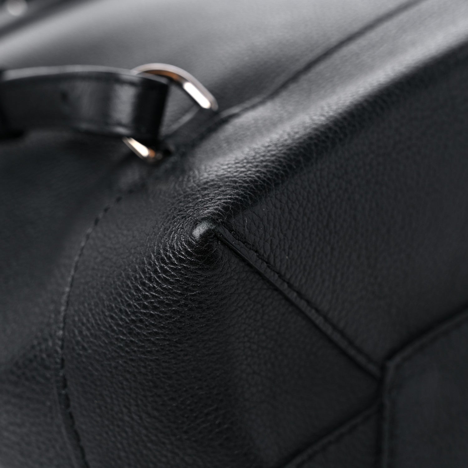 Louis Vuitton Calfskin Lockme Backpack Black 9 of 11
