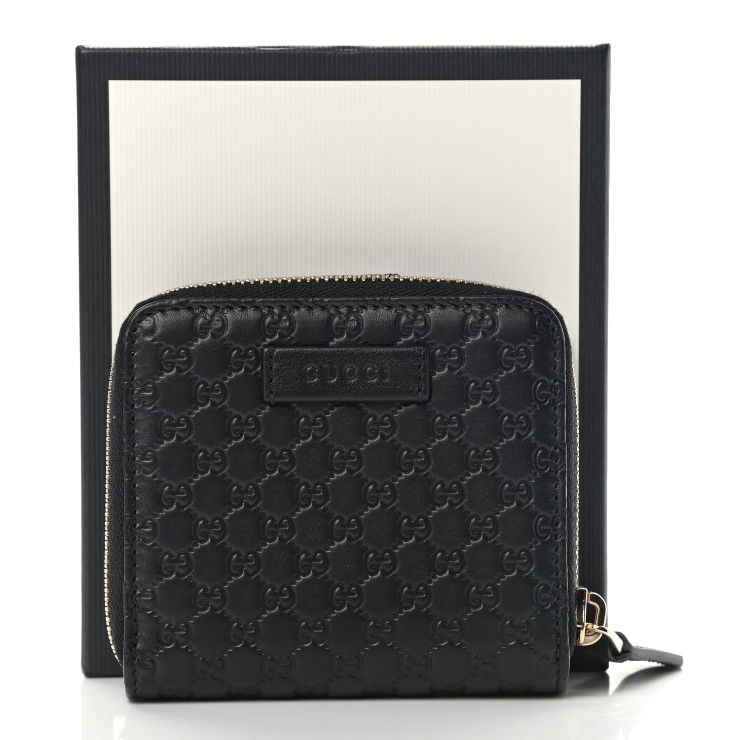Gucci Microguccissima Compact Wallet Black 9 of 9