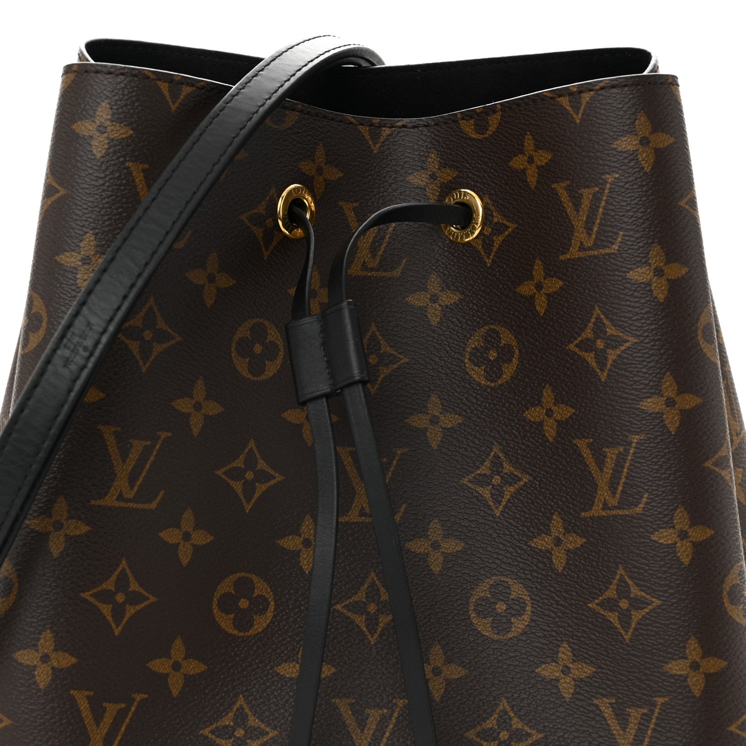Louis Vuitton Monogram Neonoe MM Black 7 of 9