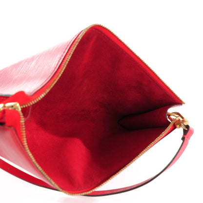 Louis Vuitton Epi Pochette Accessories 24 Castillan Red 5 of 8