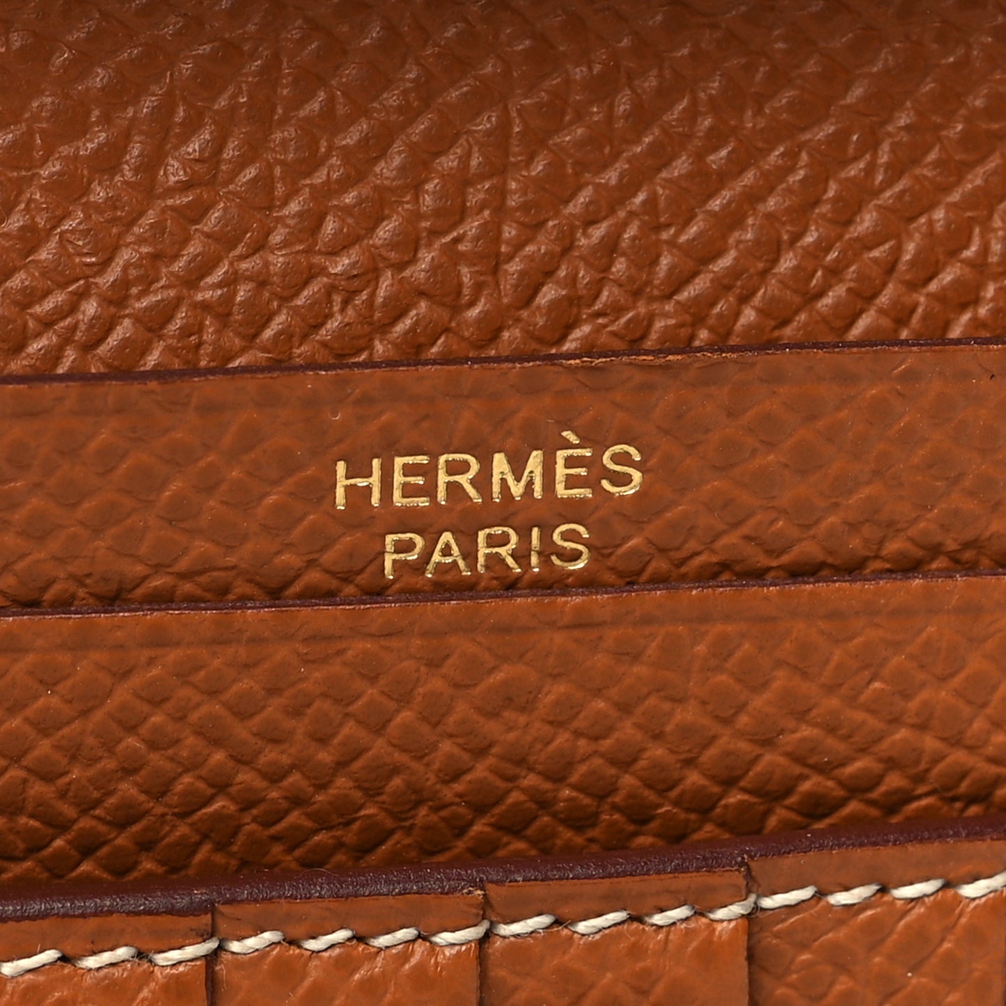 Epsom Bearn Compact Wallet Gold