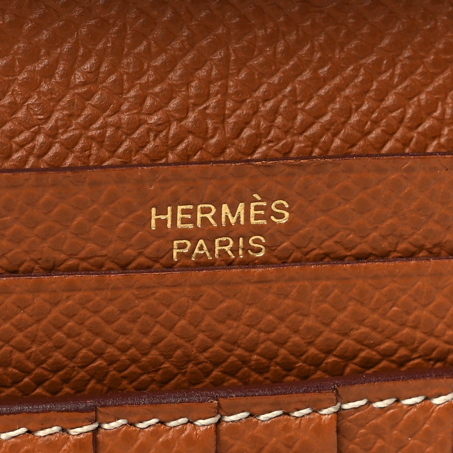 Hermes Epsom Bearn Compact Wallet Gold 7 of 12
