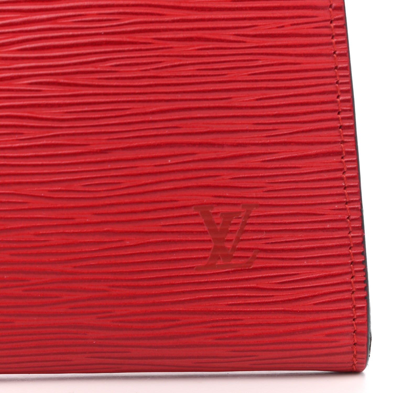 Louis Vuitton Epi Pochette Accessories 24 Castillan Red 8 of 11