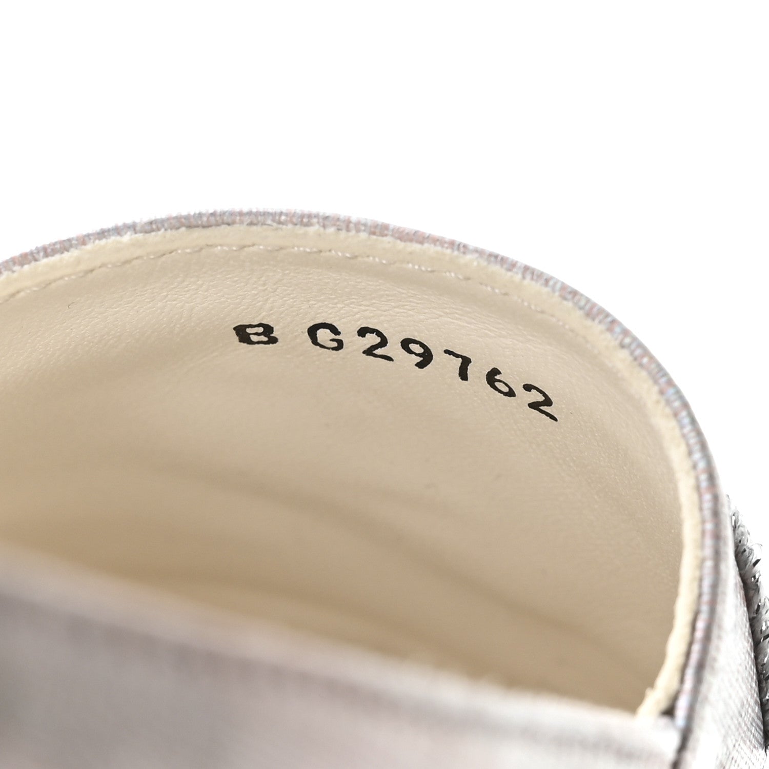 Chanel Laminated Lambskin Grosgrain Embroidered CC Espadrilles 36 Pink Silver Black 8 of 9