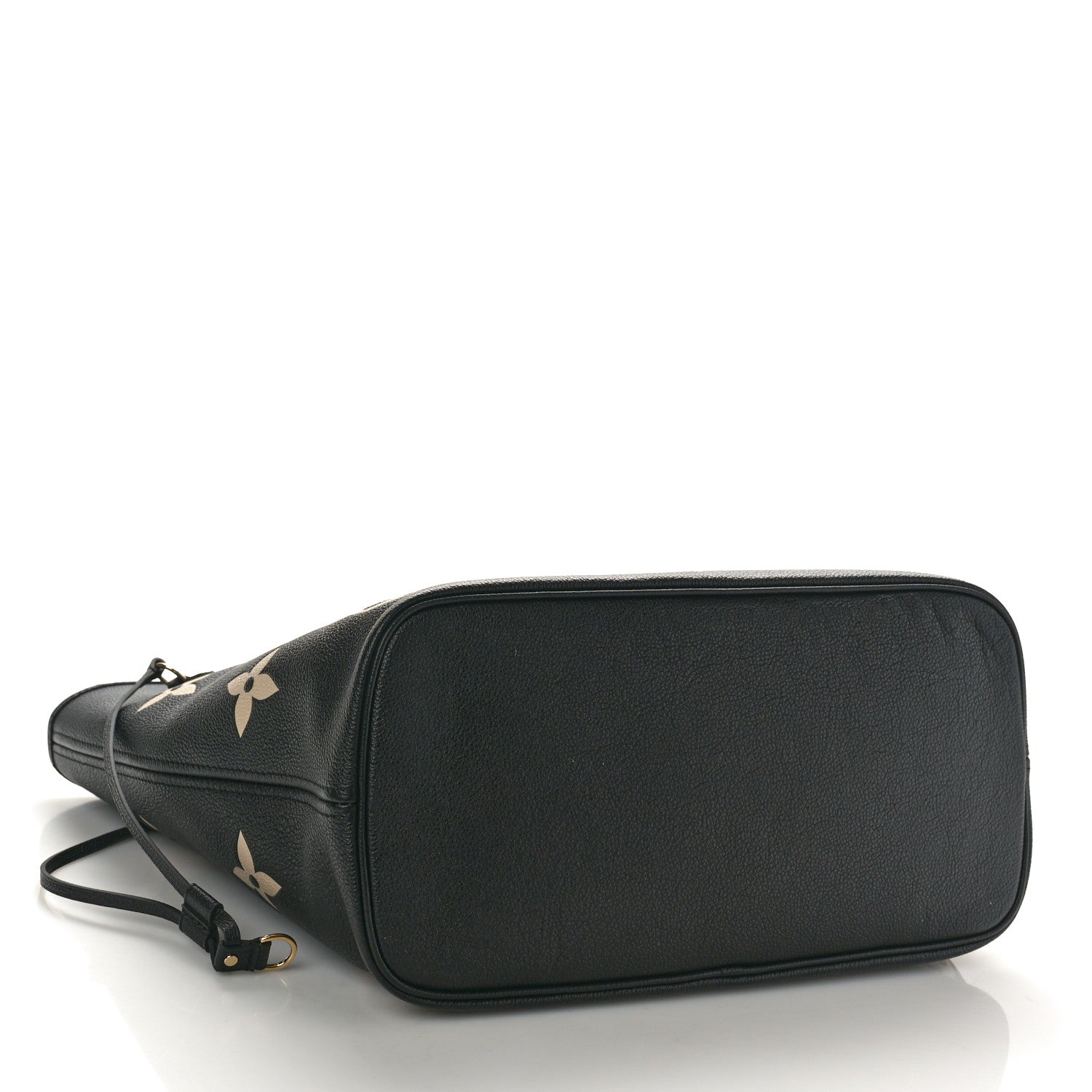 Louis Vuitton Empreinte Monogram Giant Neverfull MM Black Beige 5 of 10