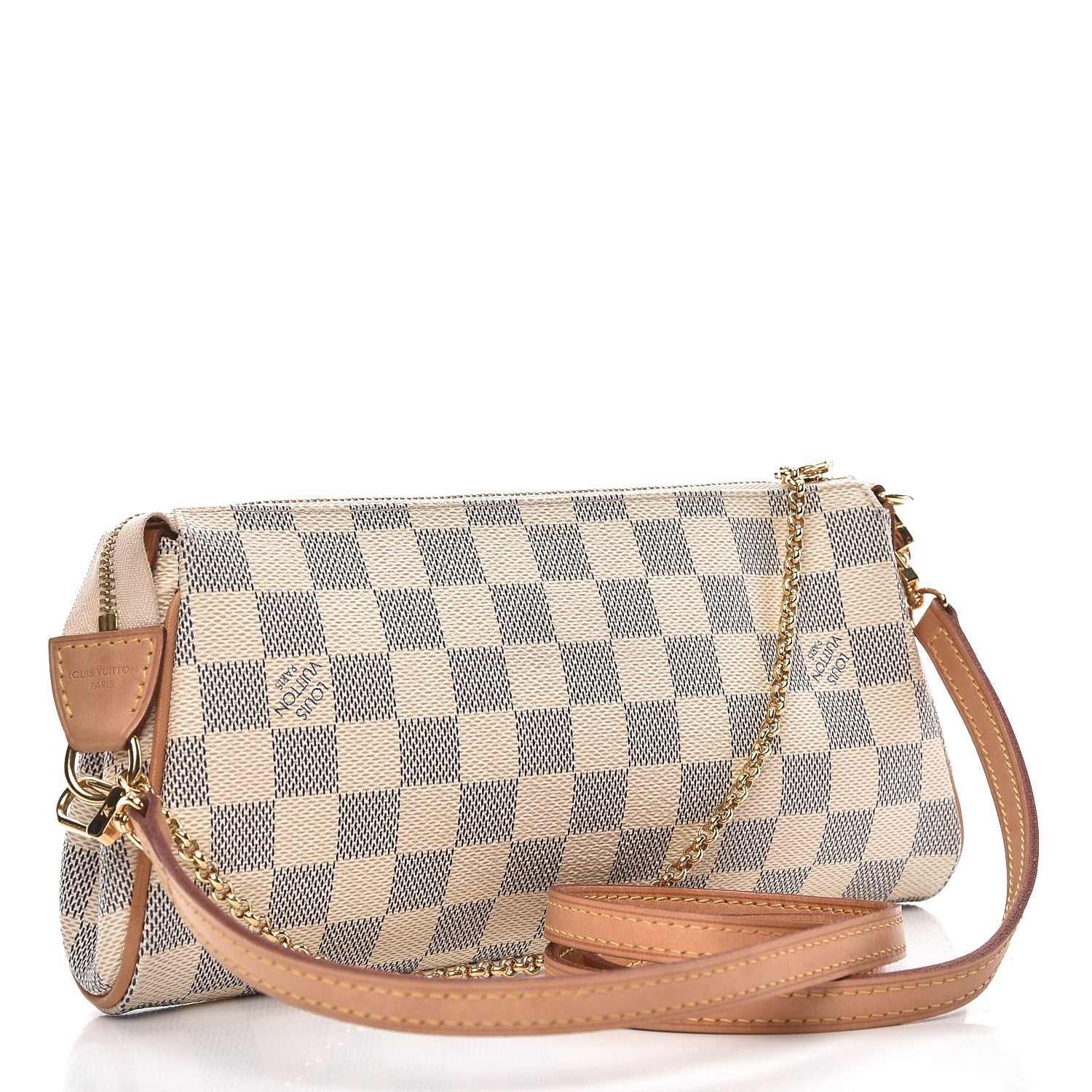 Louis Vuitton Damier Azur Eva Clutch 3 of 12