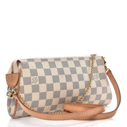 Louis Vuitton Damier Azur Eva Clutch 3 of 12