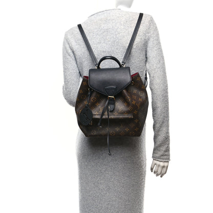 Louis Vuitton Monogram Montsouris PM Black 2 of 9
