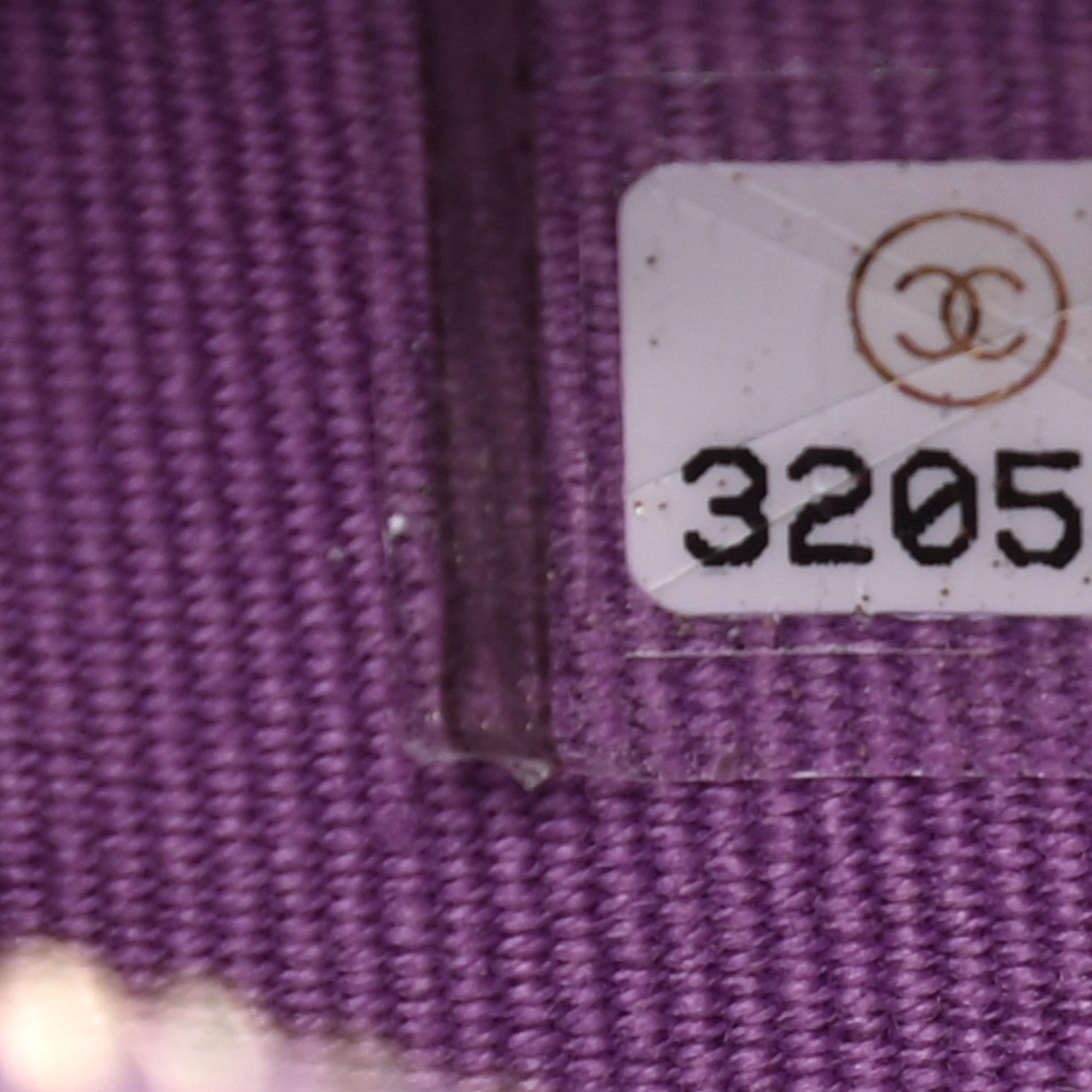 Chanel Lambskin Quilted CC In Love Heart Zipped Arm Coin Purse Purple 7 of 7