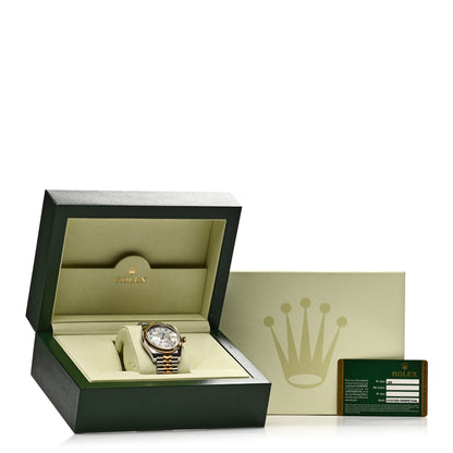 Rolex Stainless Steel 18K Yellow Gold Diamond Mother of Pearl 36mm Oyster Perpetual Datejust Watch 116233 5 of 5