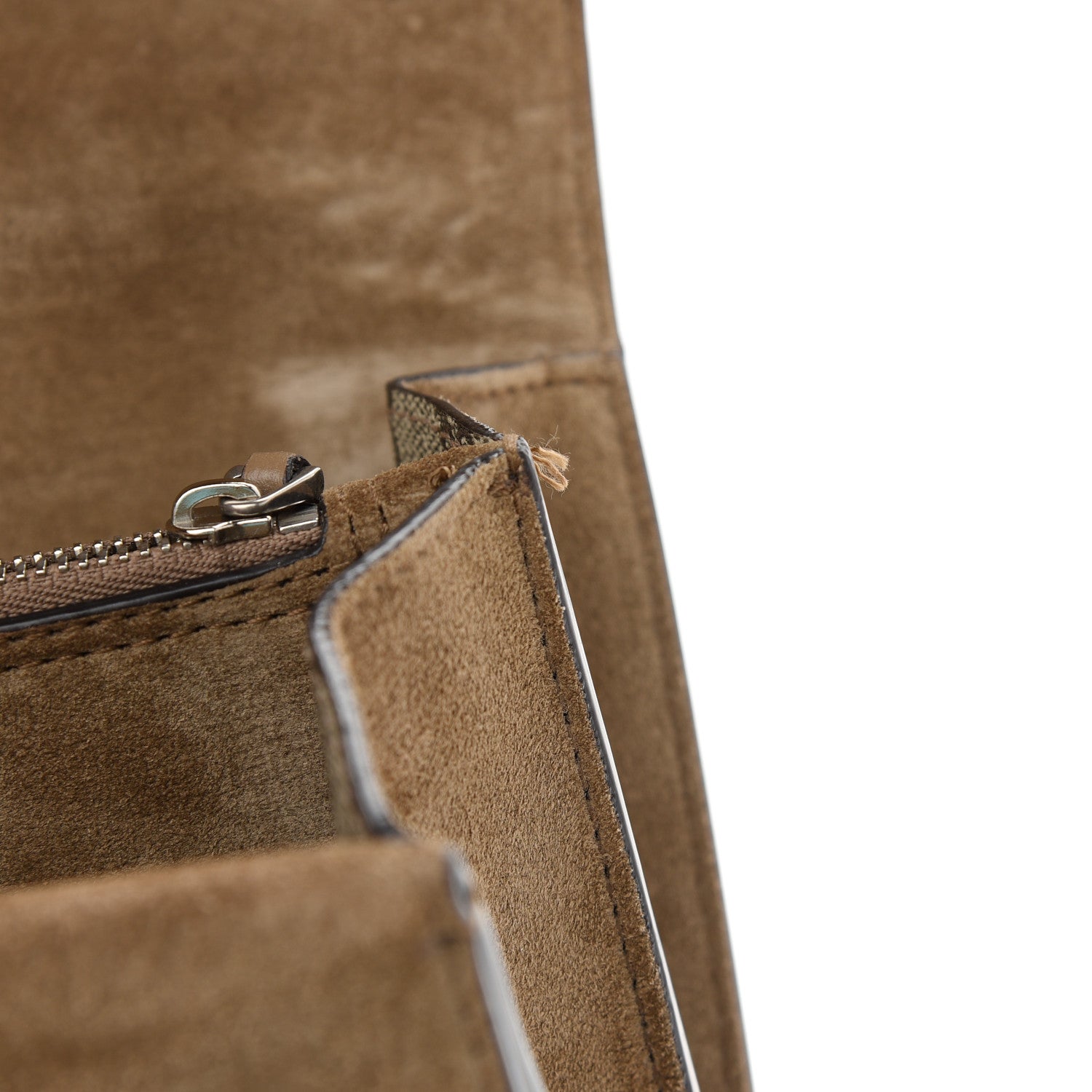 Gucci GG Supreme Monogram Small Dionysus Shoulder Bag Taupe 12 of 14