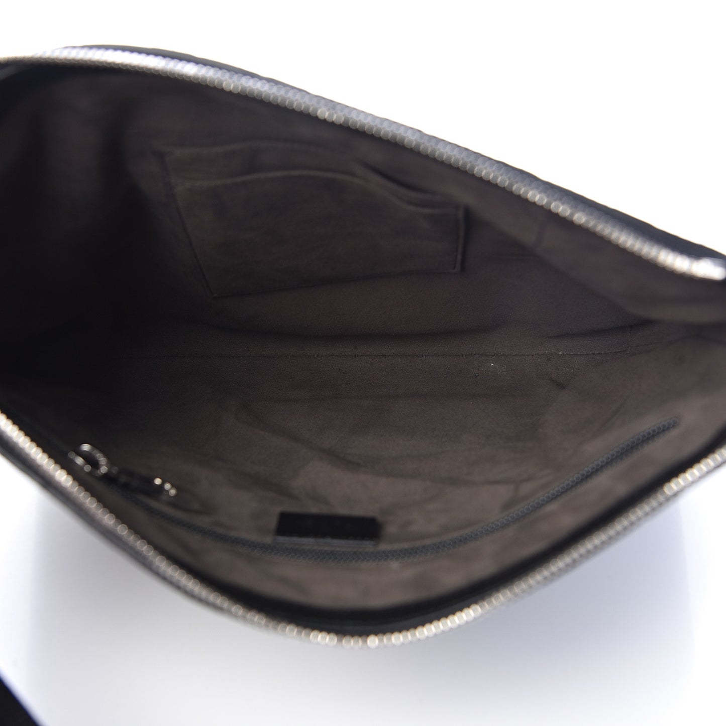 Guccissima Signature Medium Flat Messenger Bag Black