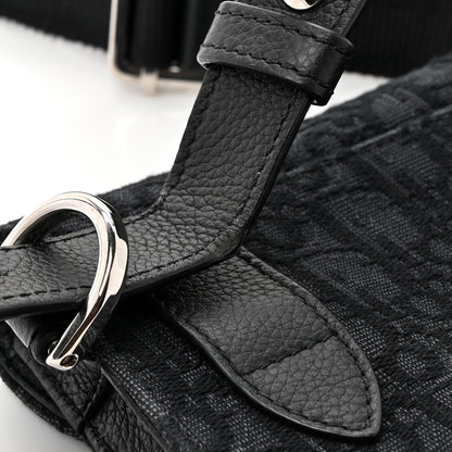 Christian Dior Oblique Saddle Messenger Pouch Black 11 of 16