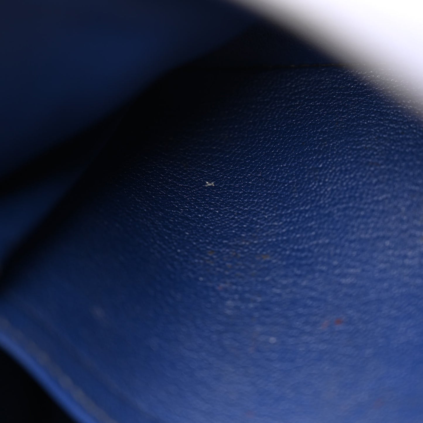 Epsom Kelly Sellier 25 Bleu Saphir