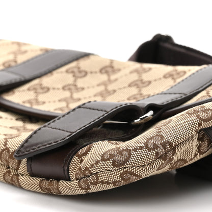 Gucci Monogram Waist Belt Bag Dark Brown 10 of 10
