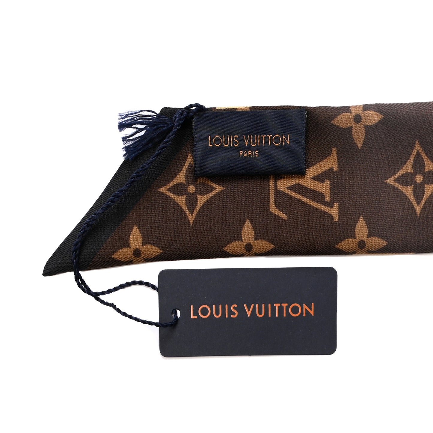 X LOL Silk Monogram BB Bandeau Gold Silver