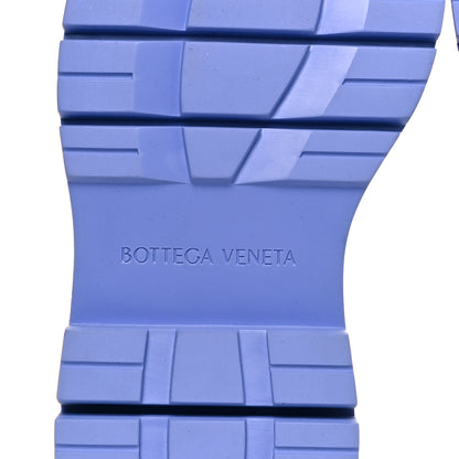 Bottega Veneta Calfskin The Tire Chelsea Boots 37 Black Periwinkle 6 of 10