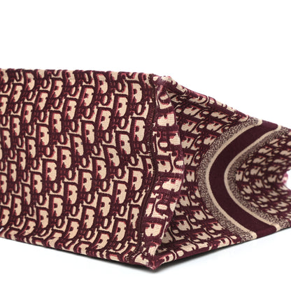 Christian Dior Oblique Large Book Tote Burgundy Multicolor 9 of 9