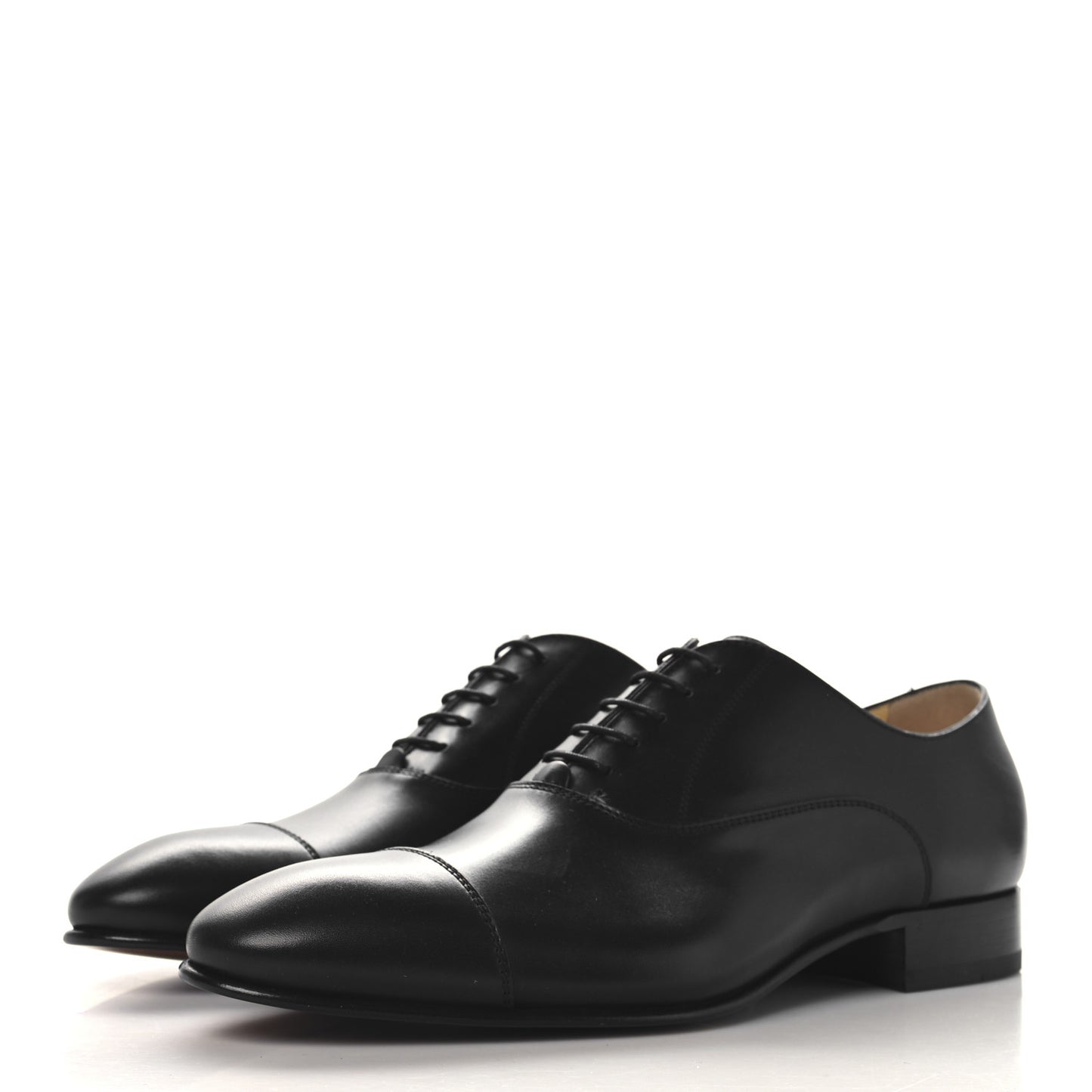 Smooth Calfskin Mens Loafers 46 Black