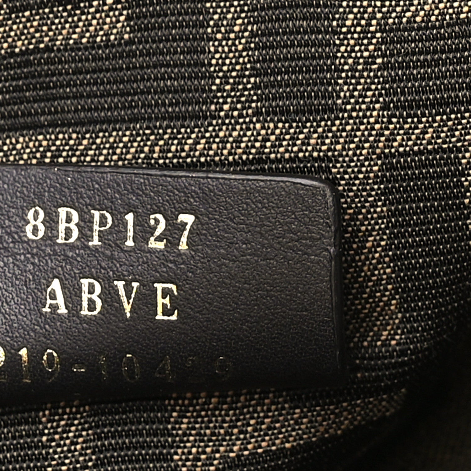 Fendi Shiny Nappa Medium Fendi First Black 7 of 10