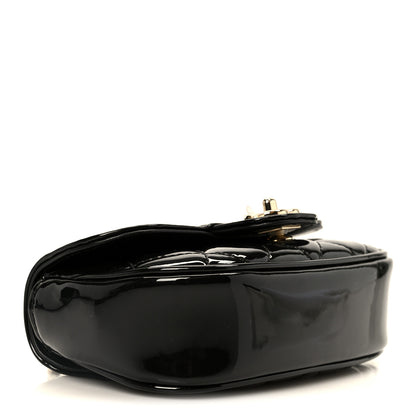 Chanel Patent Calfskin Quilted Mini Flap Black 4 of 12