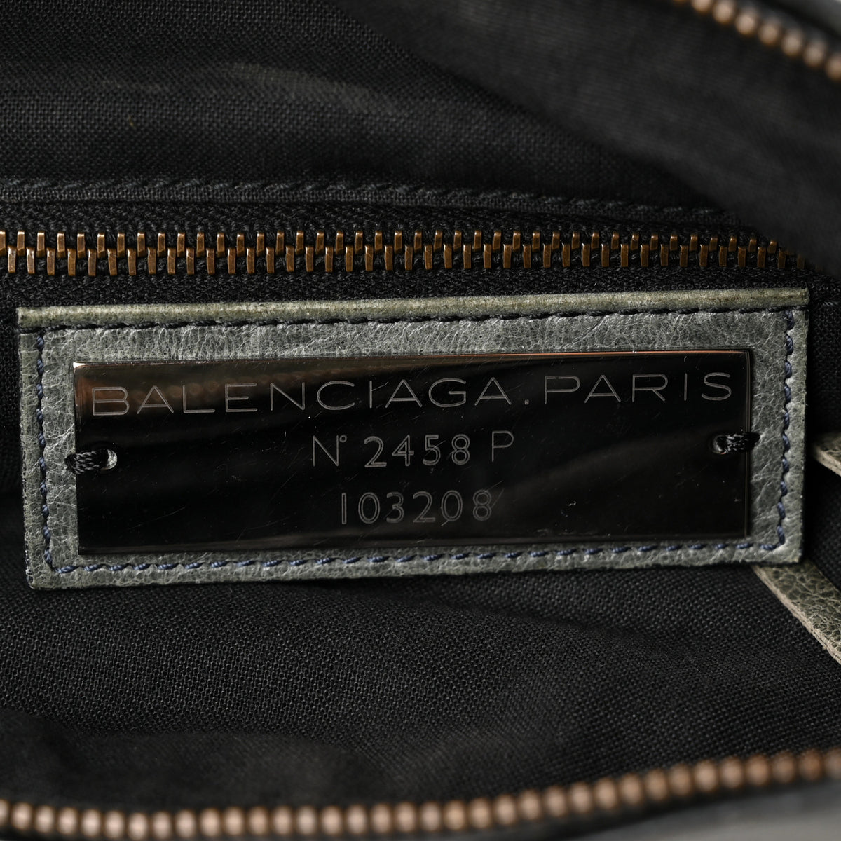 Balenciaga Agneau Classic Hardware First Anthracite 7 of 11